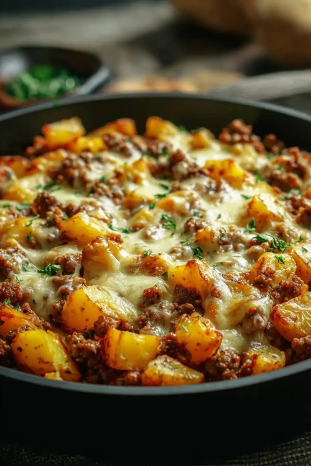 Kartoffel-Hackfleisch-Pfanne