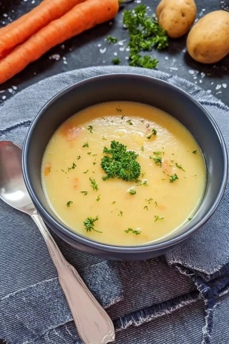 Kartoffelsuppe mit oder ohne Würstchen