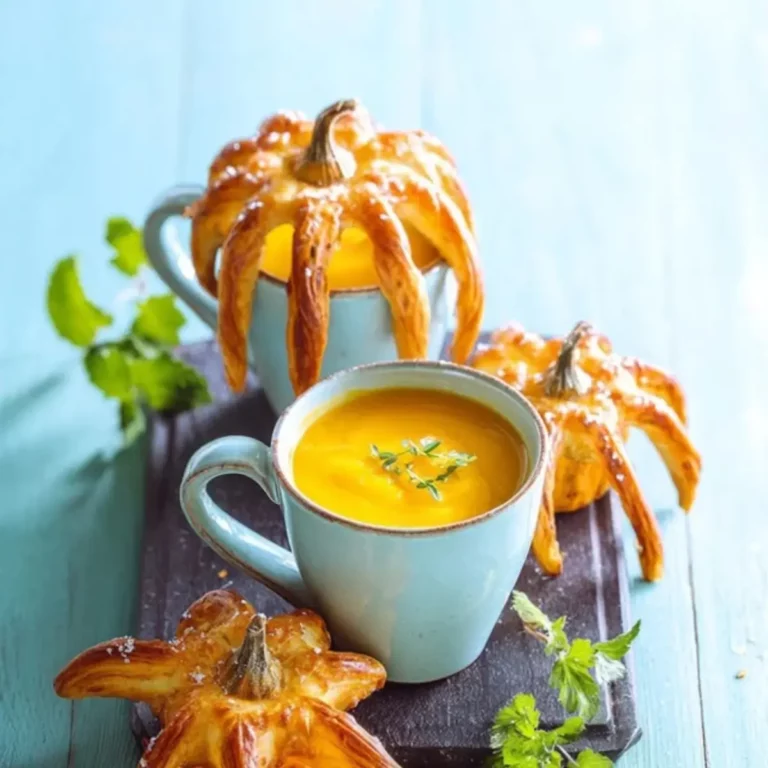 Kürbissuppe zu Halloween