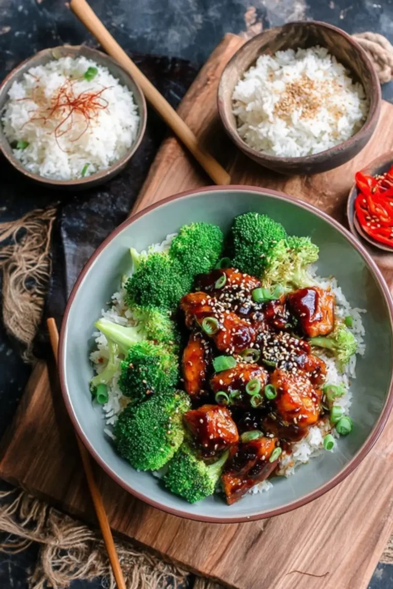 Teriyaki Hähnchen mit Brokkoli