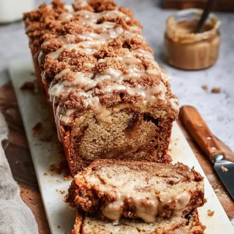 Zimt-Strudel Bananenbrot mit Streusel