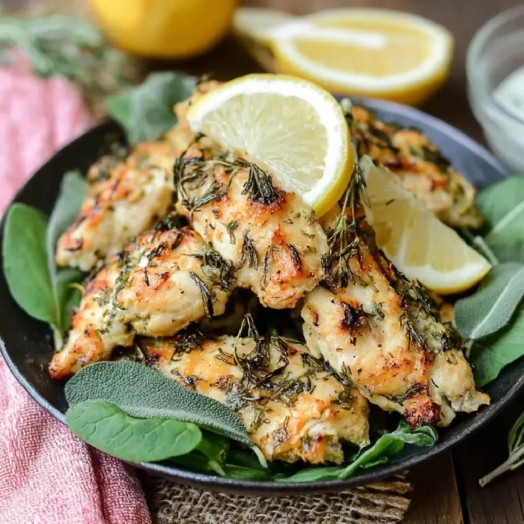 Zitronen-Kräuter-Hähnchen