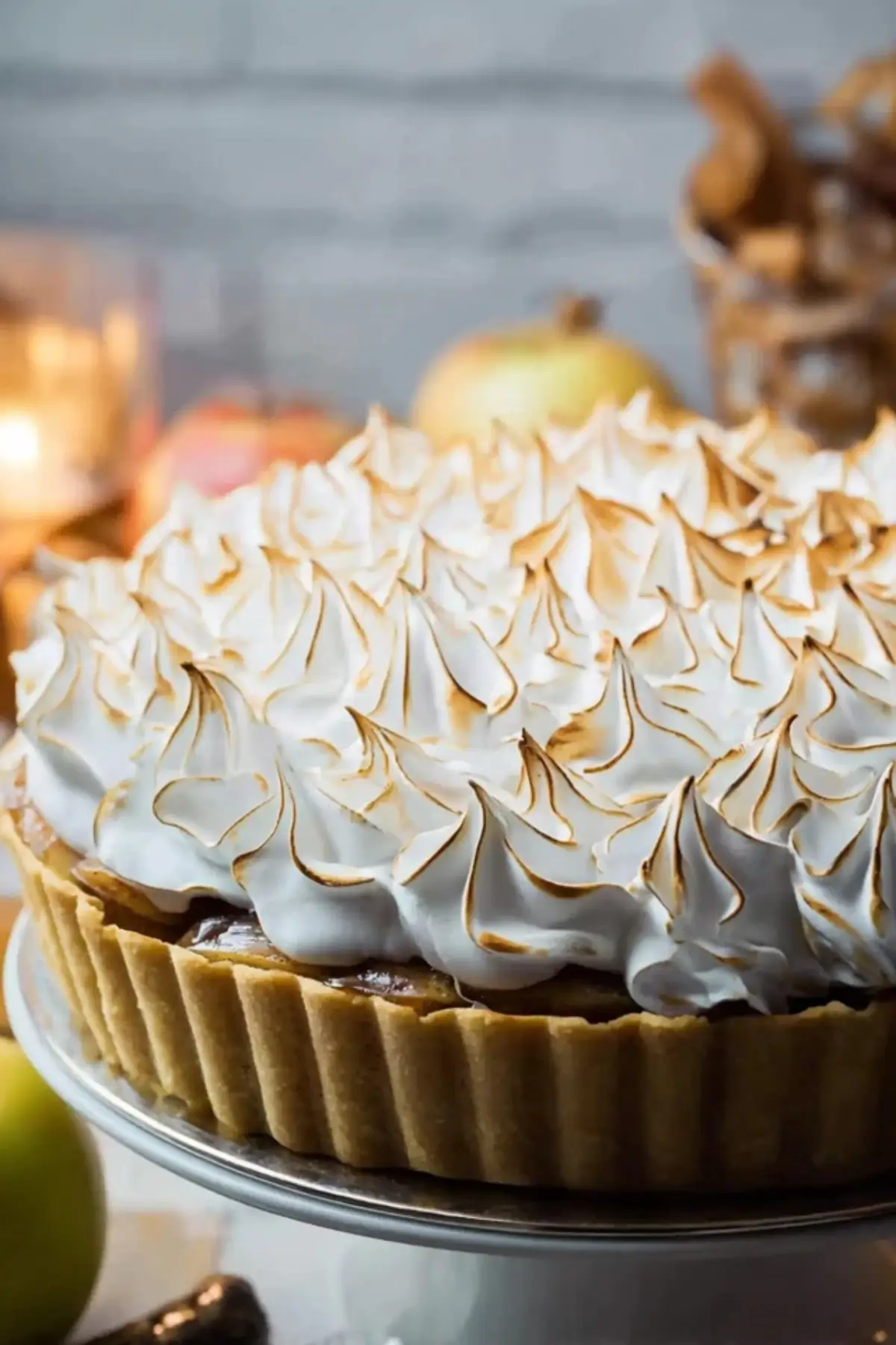 Bratapfel Baiser Torte
