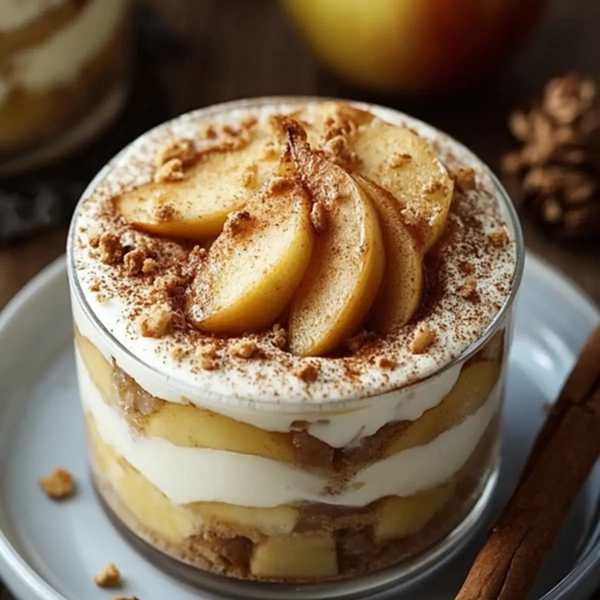 Bratapfel Zimt Creme – Das himmlische Winterdesser - Kochkomplizin