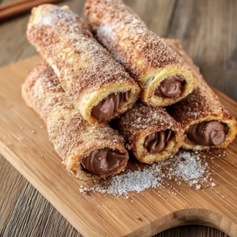 French Toast Rolls mit Nutella und Zimt