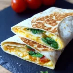 Frühstückswrap mit Ei Rezept für einen energiereichen Start!