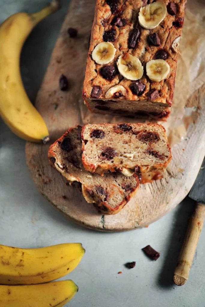 Gesundes Bananenbrot ohne Zucker