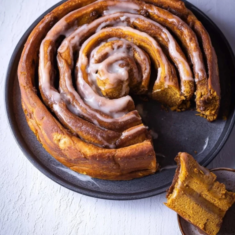 Riesen Kürbis Zimtschnecke