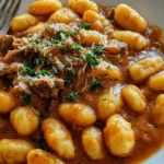 Gnocchi-Gulasch