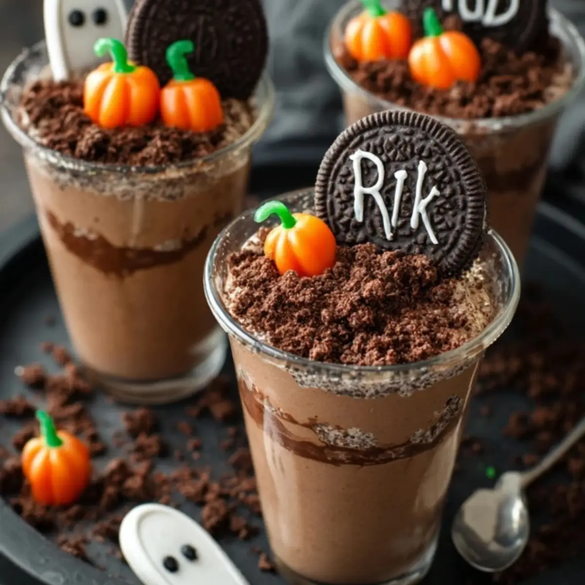 Gruselige Mousse au Chocolate - Kochkomplizin