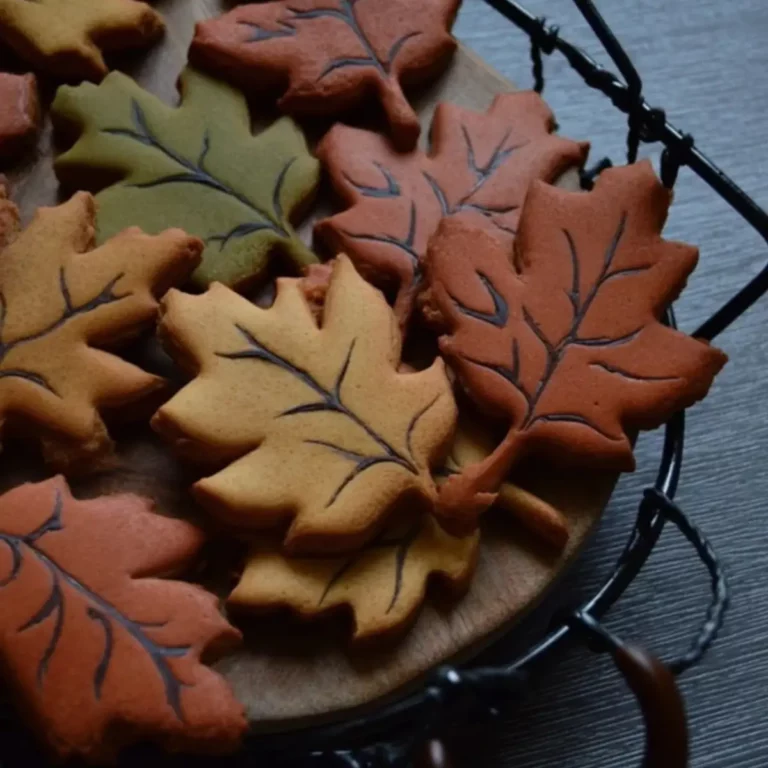 Herbstliche Ahornsirup Kekse