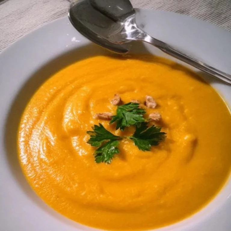 Kinderleichte Butternuss-Kürbissuppe mit wenig Zutaten