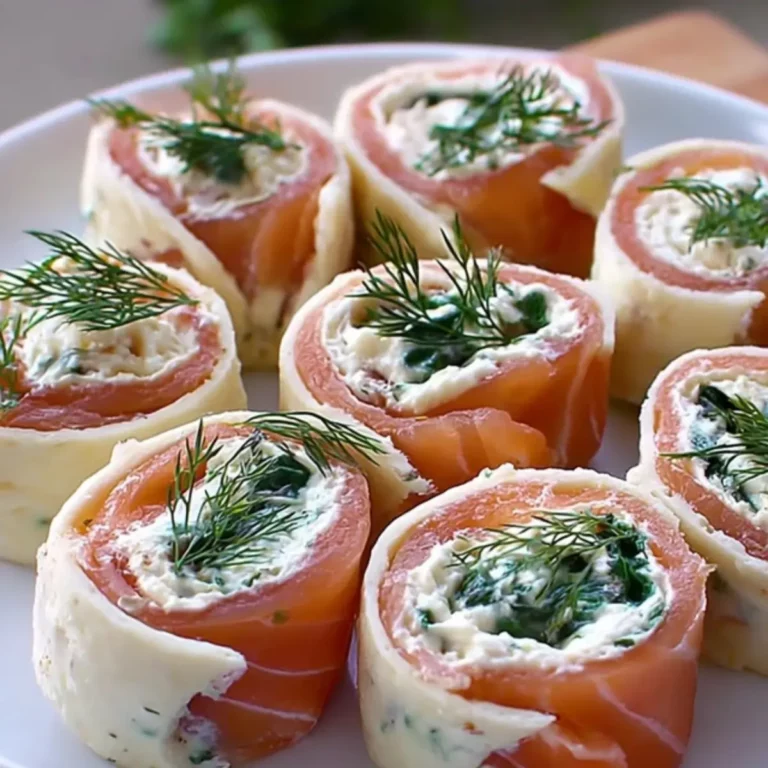 Lachs-Frischkäse-Röllchen