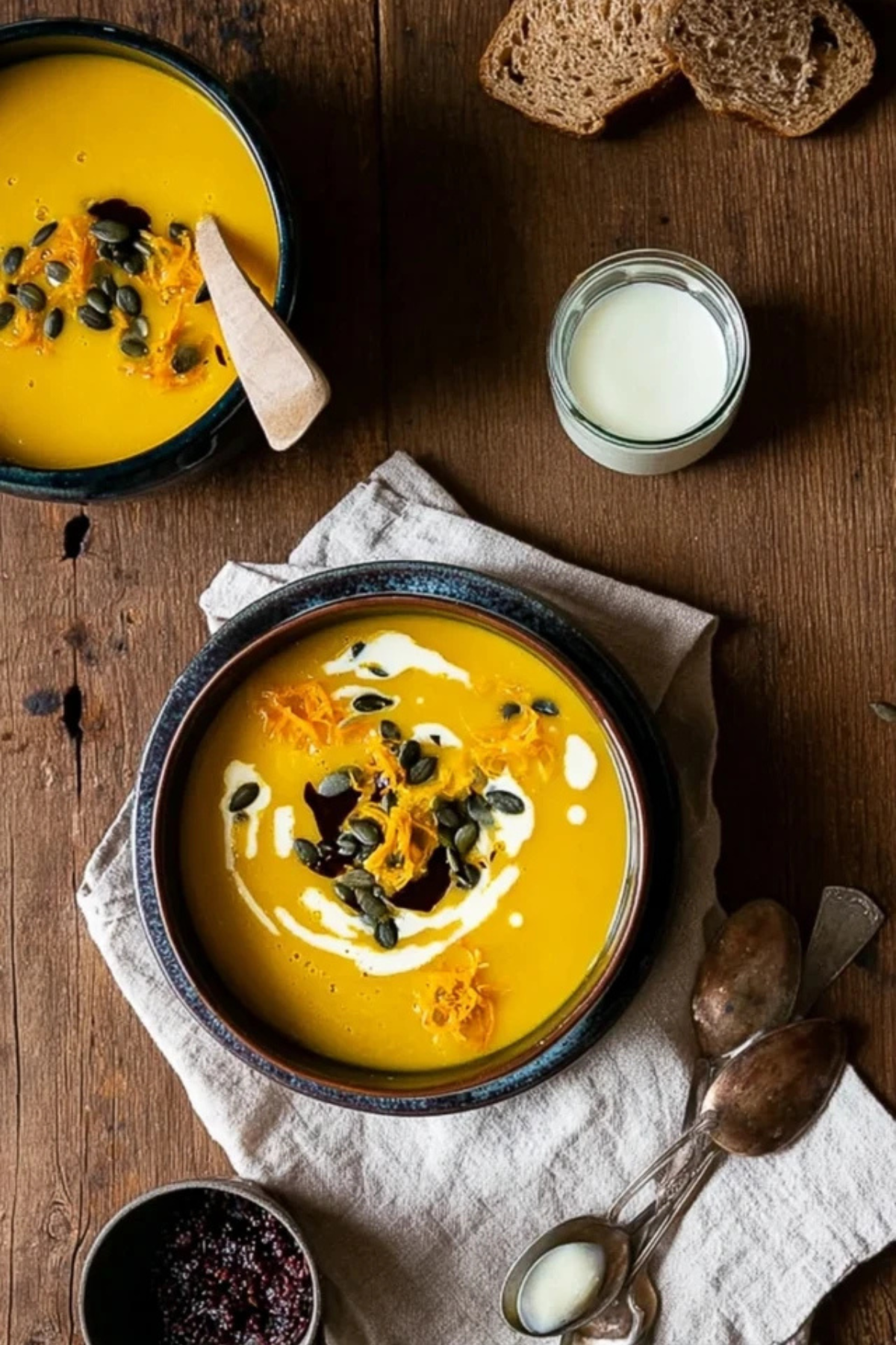 Omas Kürbis-Kartoffel-Suppe mit Möhren