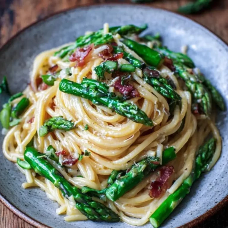 PASTA MIT GRÜNEM SPARGEL