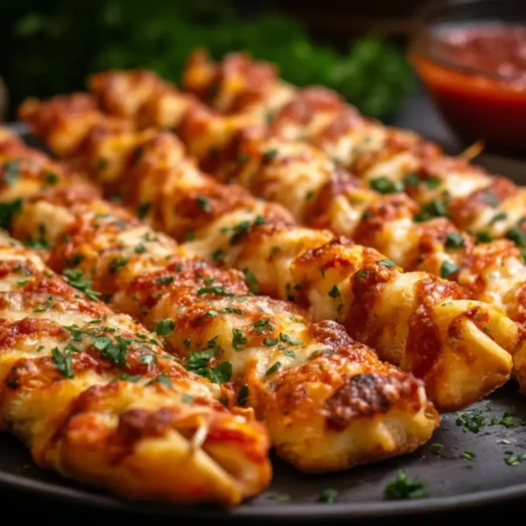 Schnelle Pizzastangen