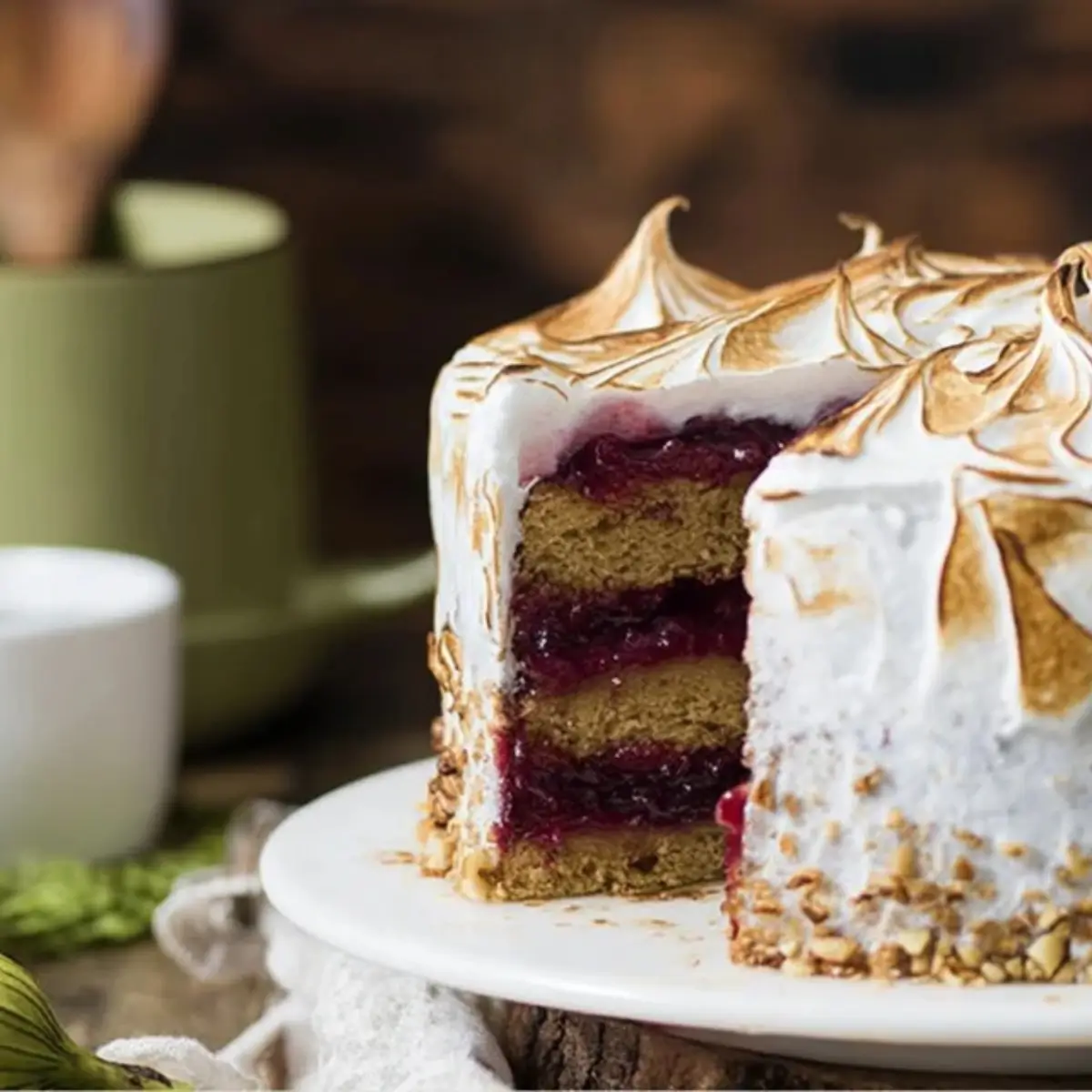 Walnuss Zwetschkenröster Torte mit Baiserhaube – 5 Gründe, warum sie ... Walnuss Zwetschkenröster Torte mit Baiserhaube – 5 Gründe, warum sie ...