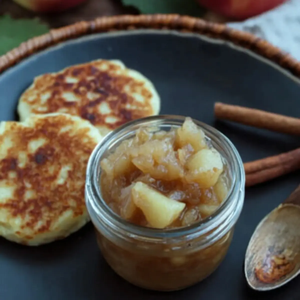 Winterliches Bratapfelkompott