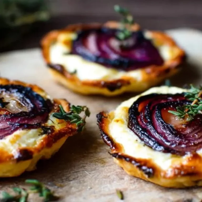 Ziegenfrischkäse-Tartelettes mit Thymian