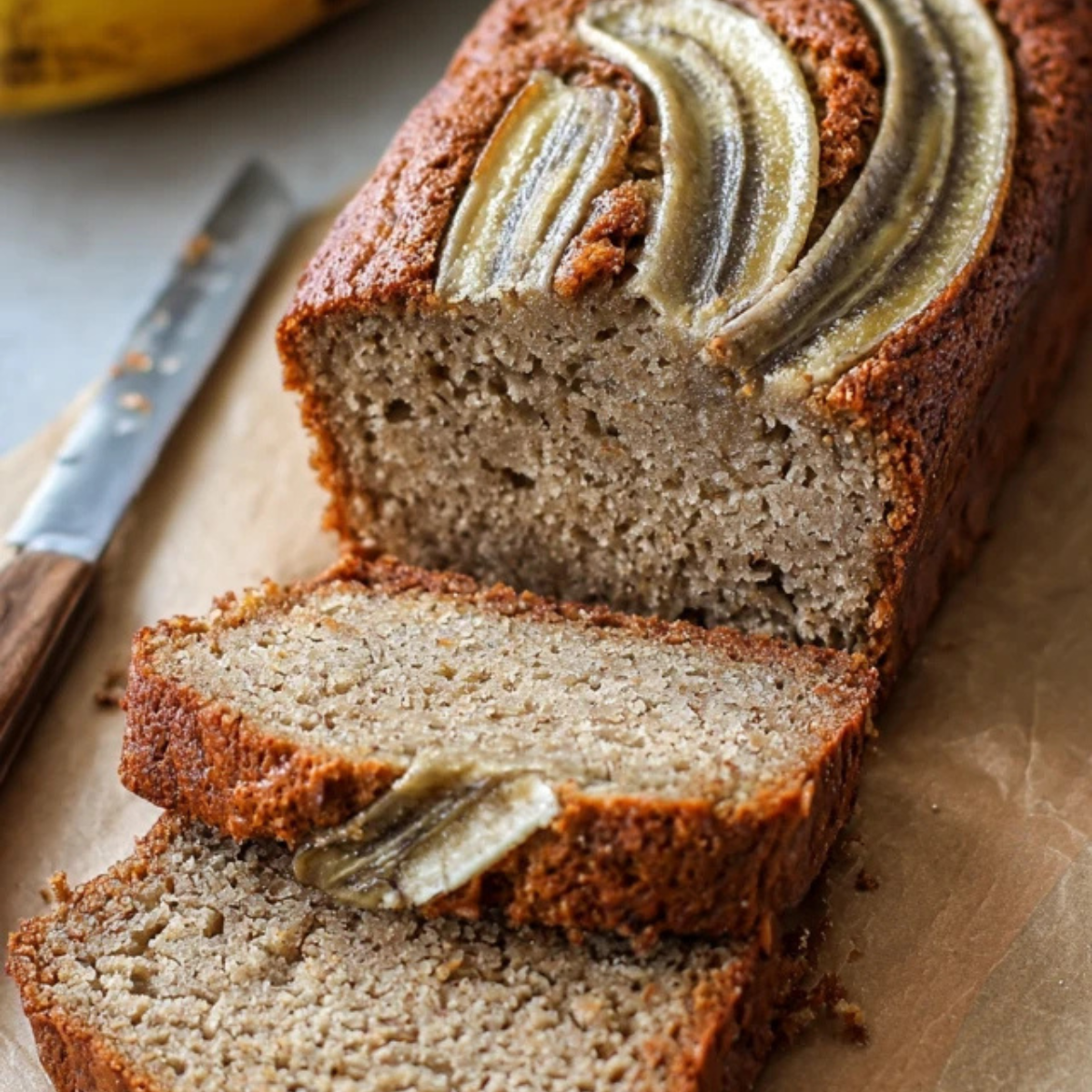 Bananenbrot kalorienarm &amp; zuckerfrei – Das beste gesunde Rezept ...