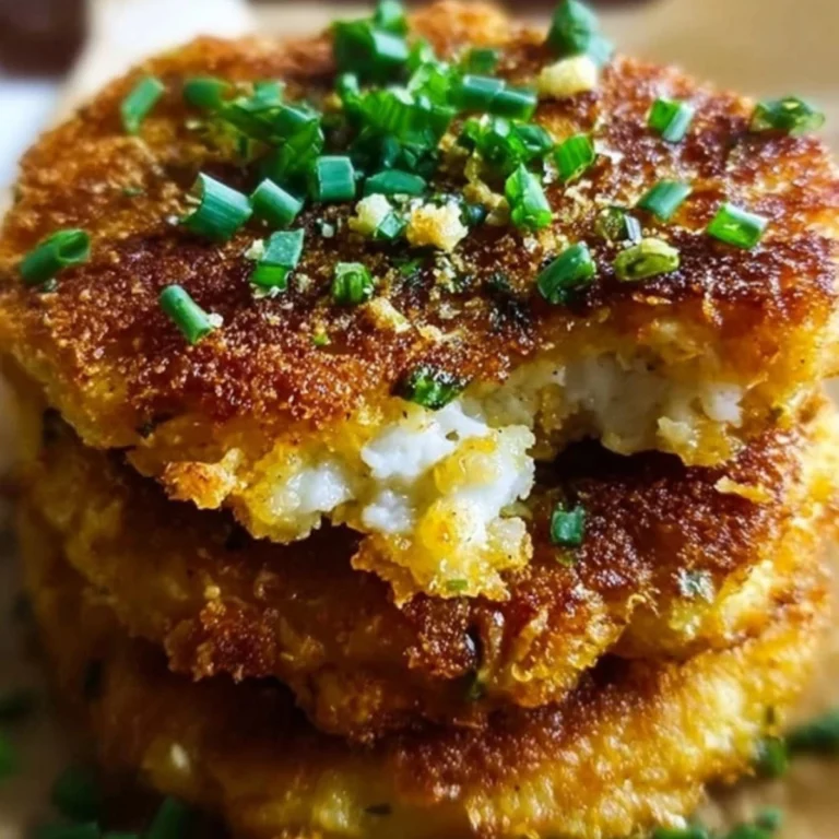 Blumenkohl Hashbrown Puffer