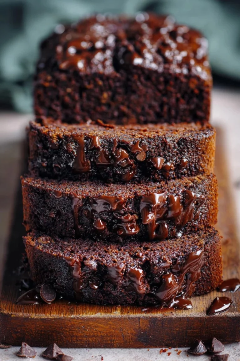 Doppelter Schokoladen-Bananenbrot