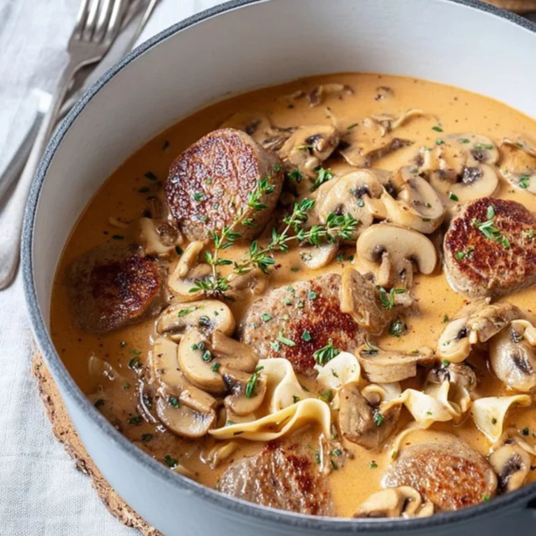 Filettopf mit Champignons