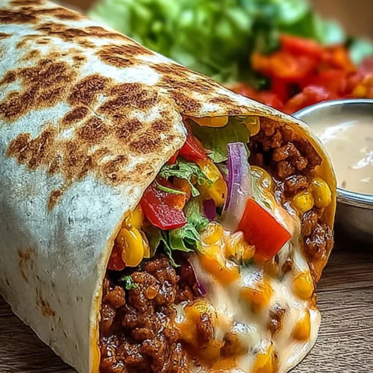 GEGRILLTER KÄSE-BURRITO