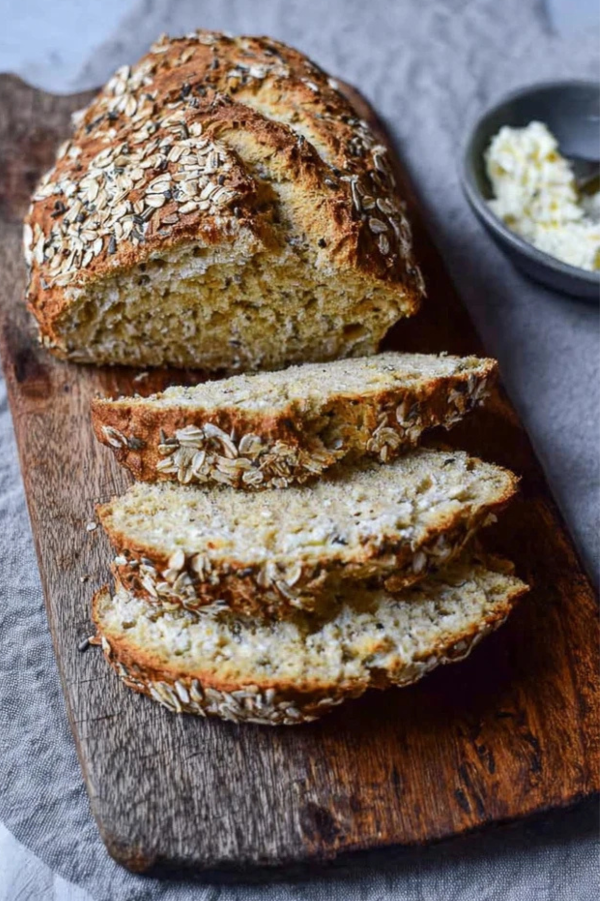 brot mit haferflocken und quark
