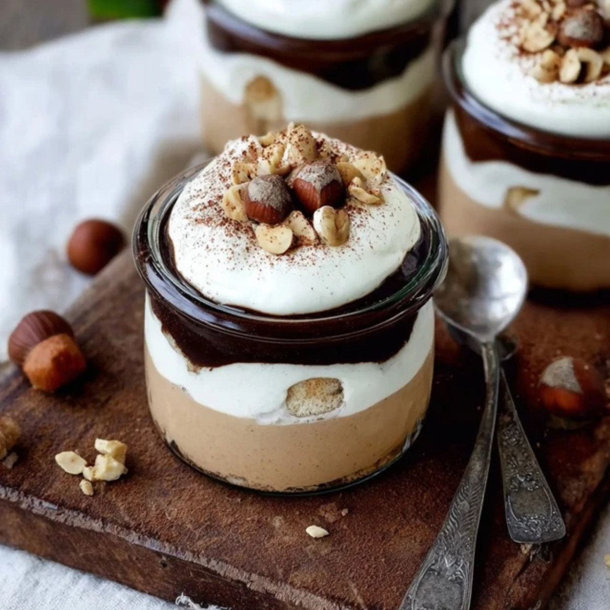 Haselnuss Tiramisu : CREMIGES DESSERT IM GLAS OHNE EI - Kochkomplizin Haselnuss Tiramisu : CREMIGES DESSERT IM GLAS OHNE EI - Kochkomplizin