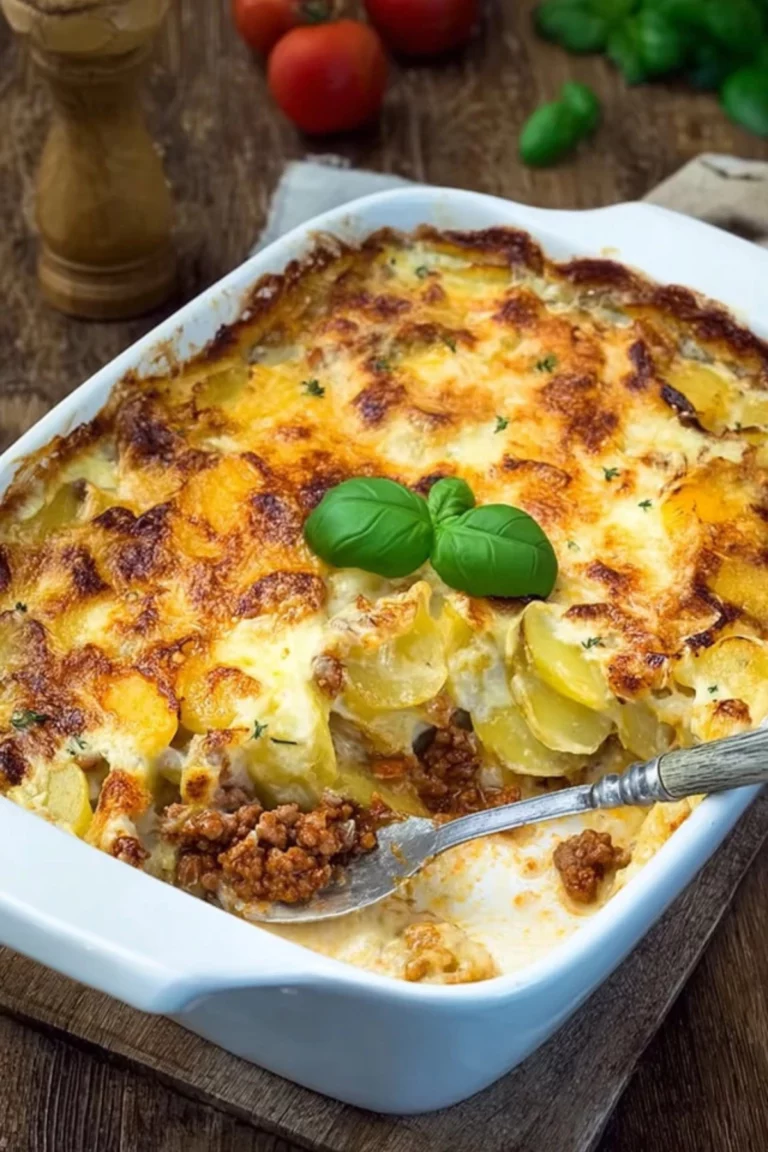 Kartoffel-Hackfleisch Auflauf
