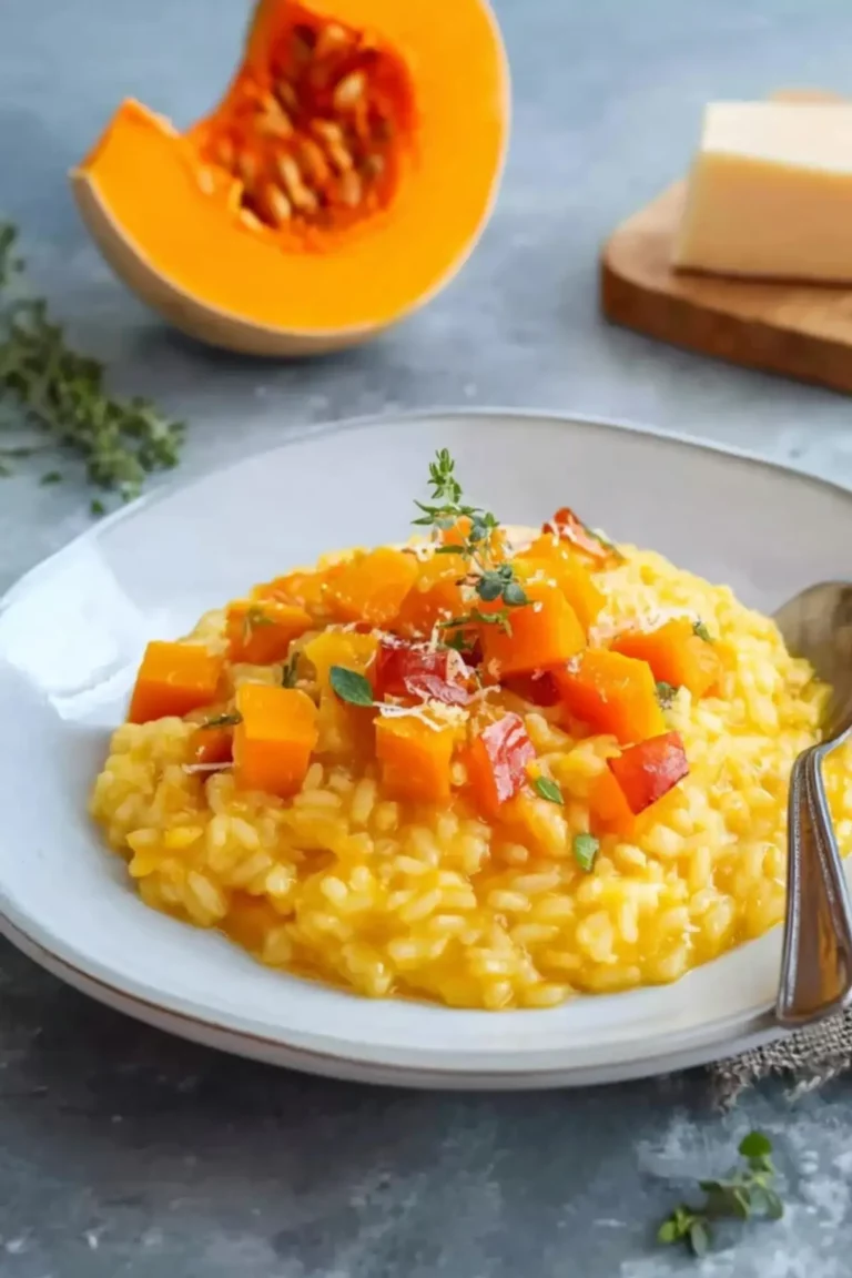 Kürbisrisotto – mit Hokkaido