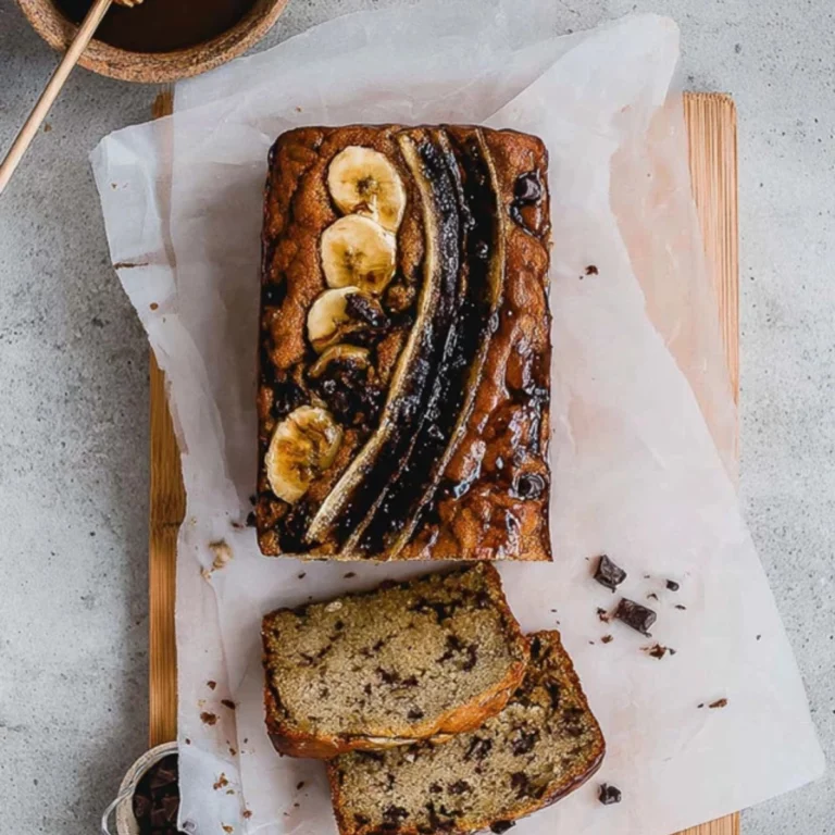 Paleo Bananenbrot mit Schokolade