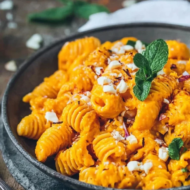 Pasta mit Kürbis-Sauce