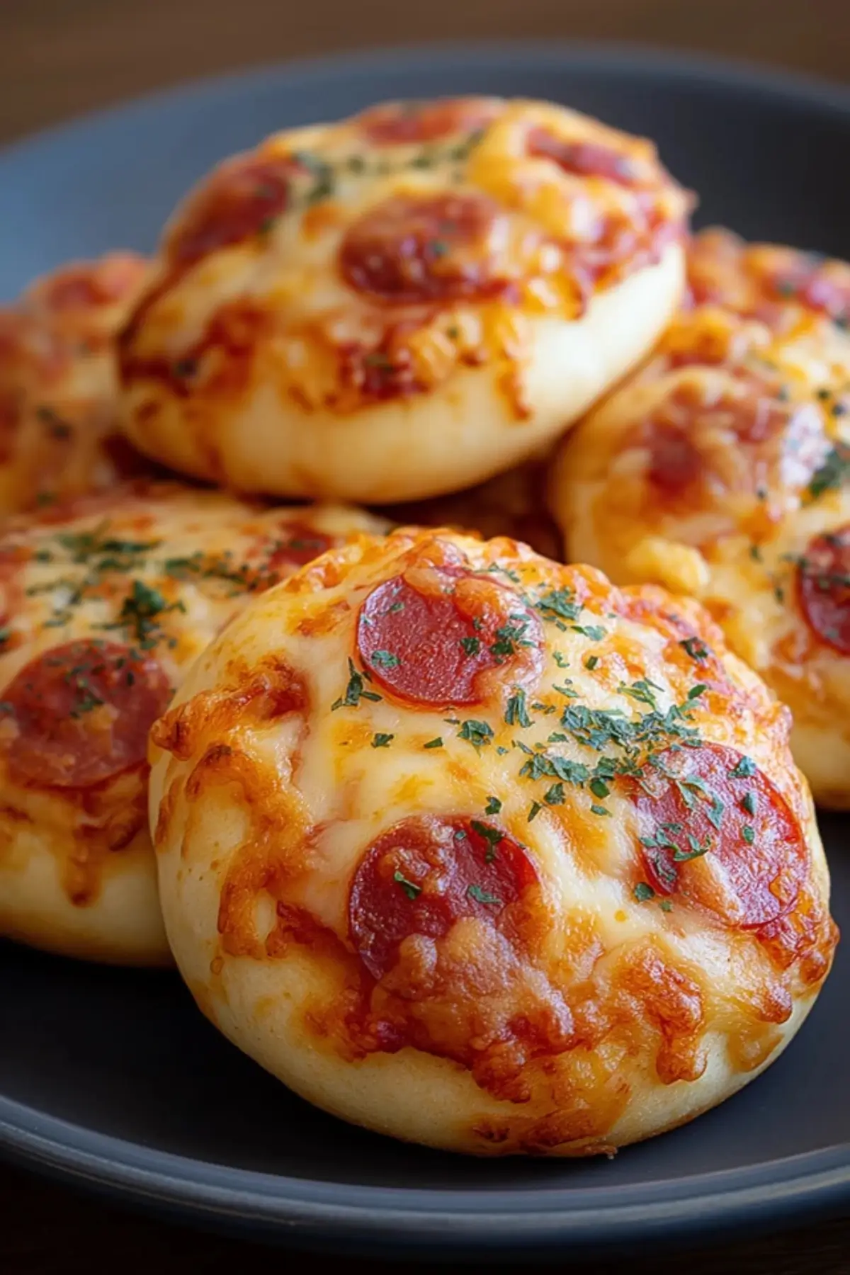 Pizzabrötchen im Airfryer