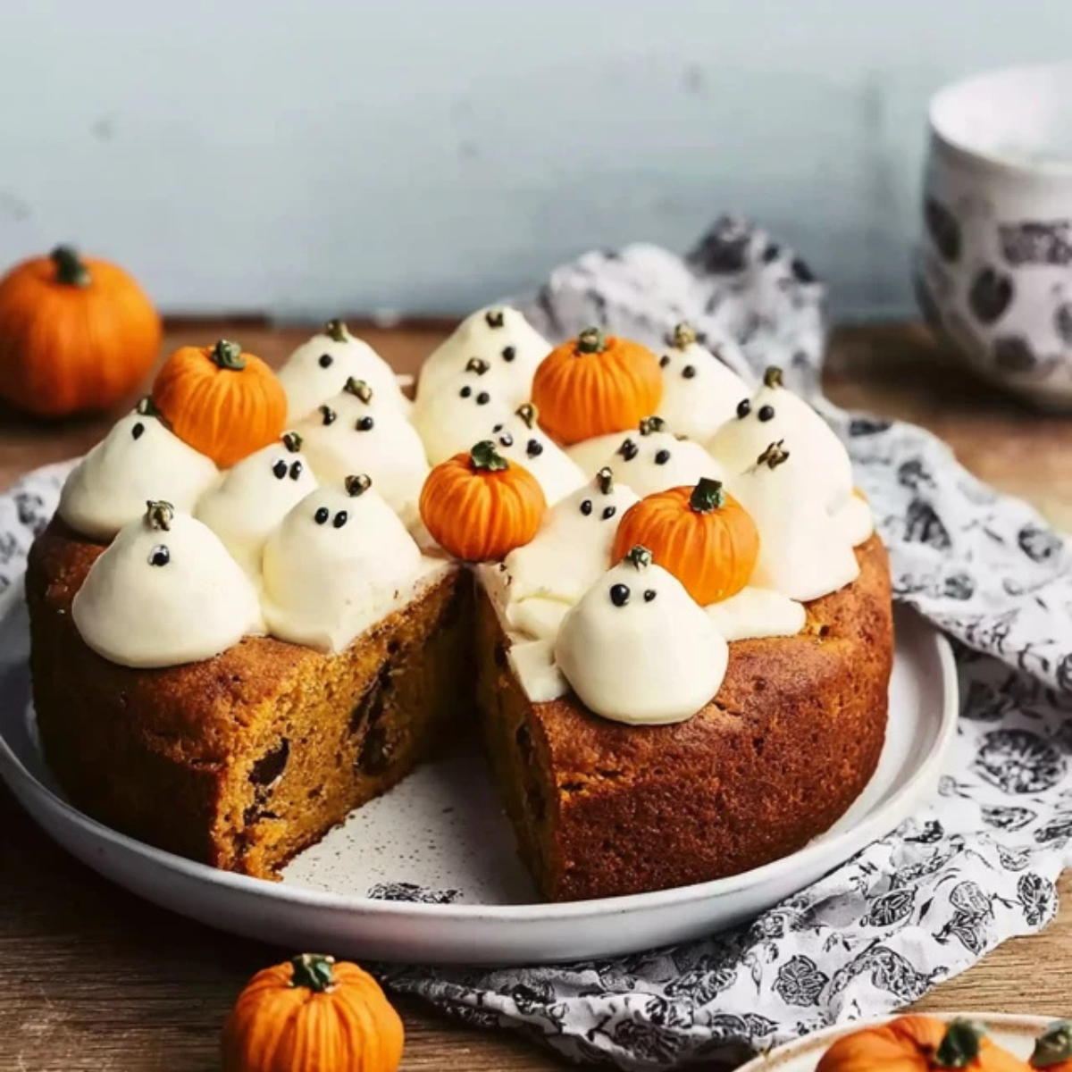 Saftiger Kürbiskuchen