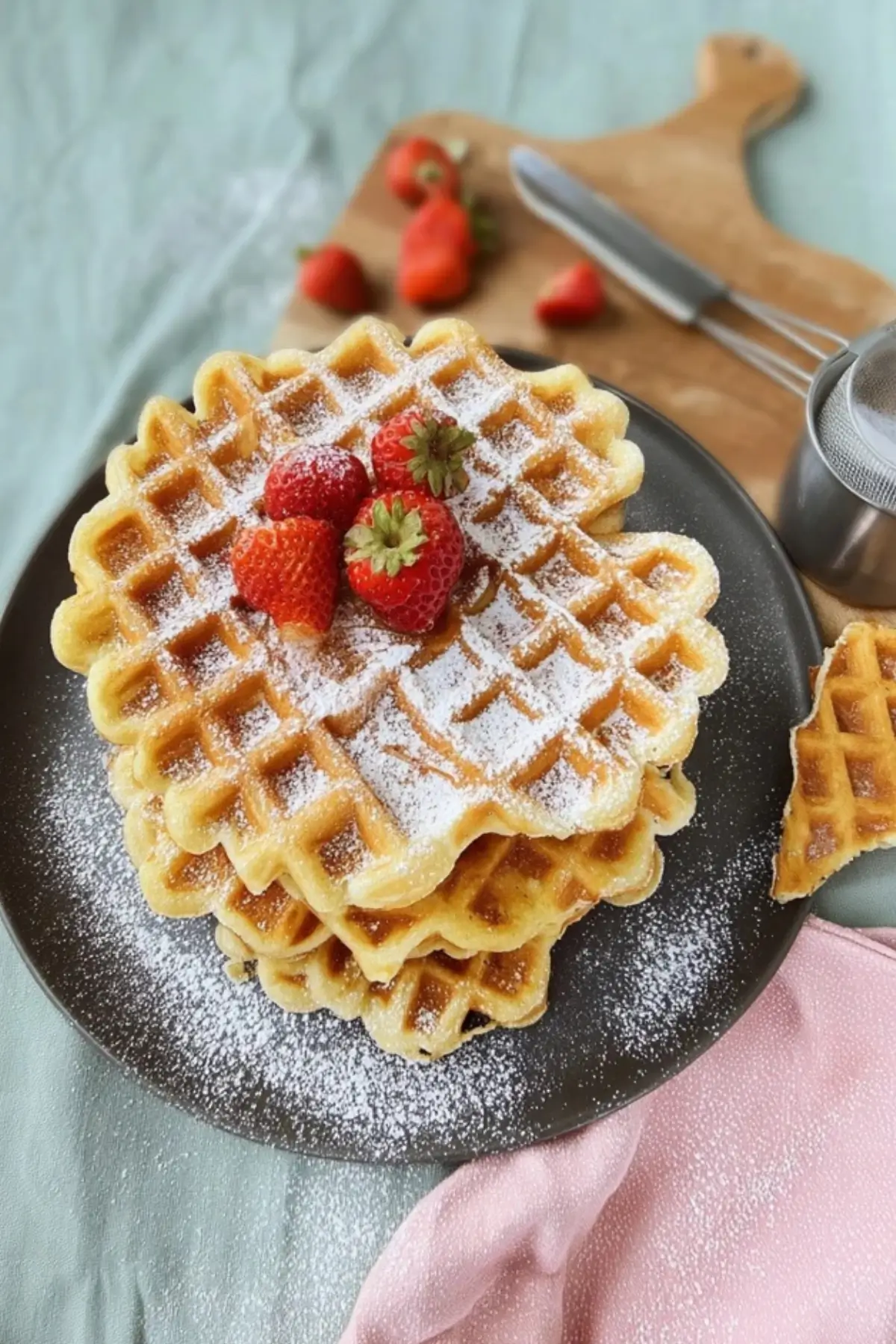 Knusprige Waffeln – Das Beste Rezept für goldene Waffelträume ... Knusprige Waffeln – Das Beste Rezept für goldene Waffelträume ...