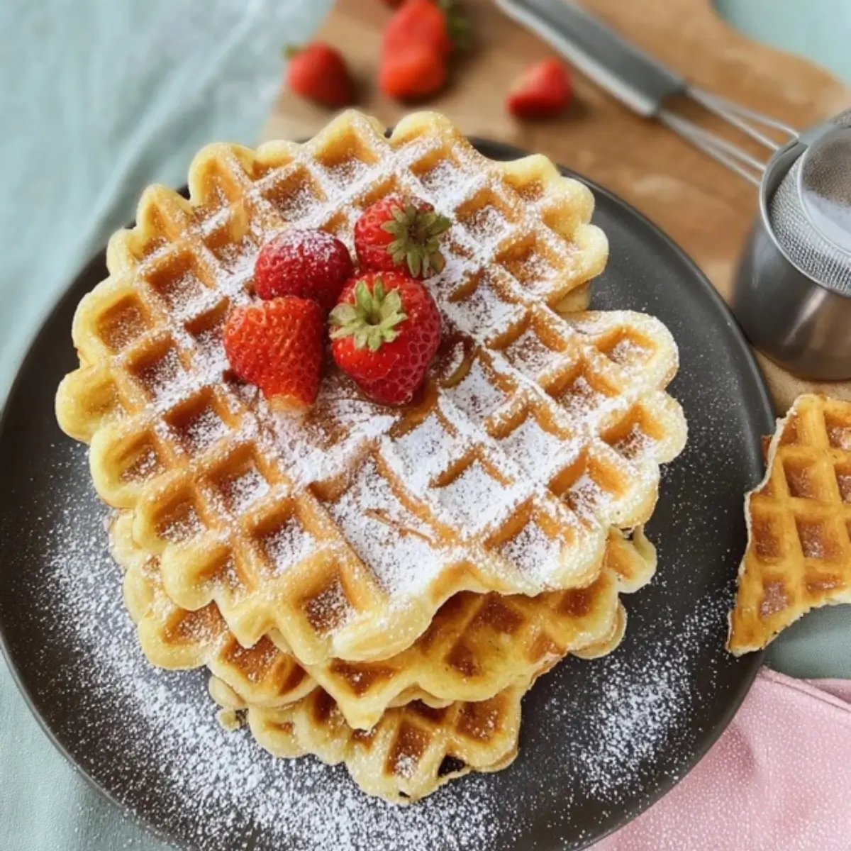 Knusprige Waffeln – Das Beste Rezept für goldene Waffelträume ... Knusprige Waffeln – Das Beste Rezept für goldene Waffelträume ...