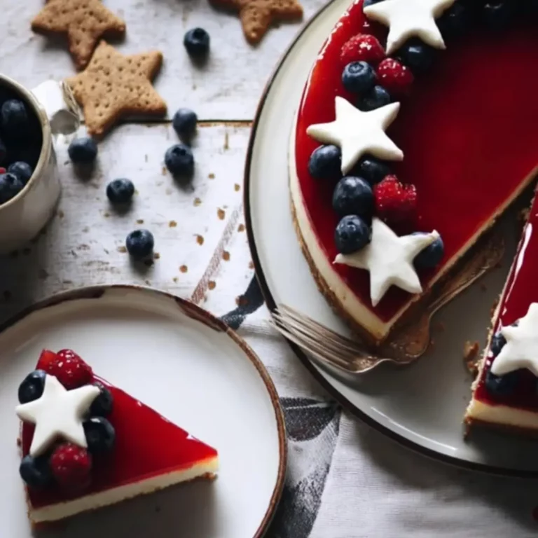 Cheesecake mit Keksboden und Fruchtspiegel