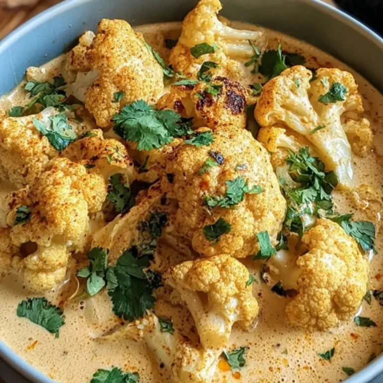 Cremiger Blumenkohl-Curry aus dem Backofen