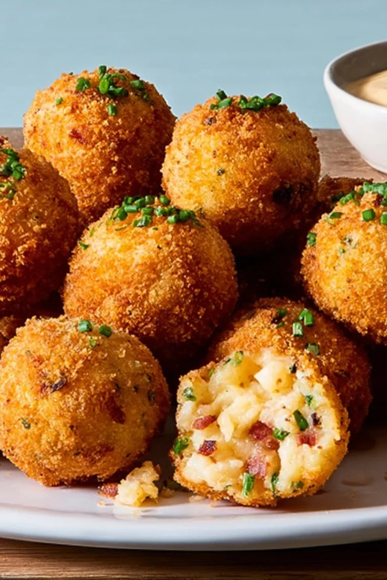 Fried Mashed Potato Balls