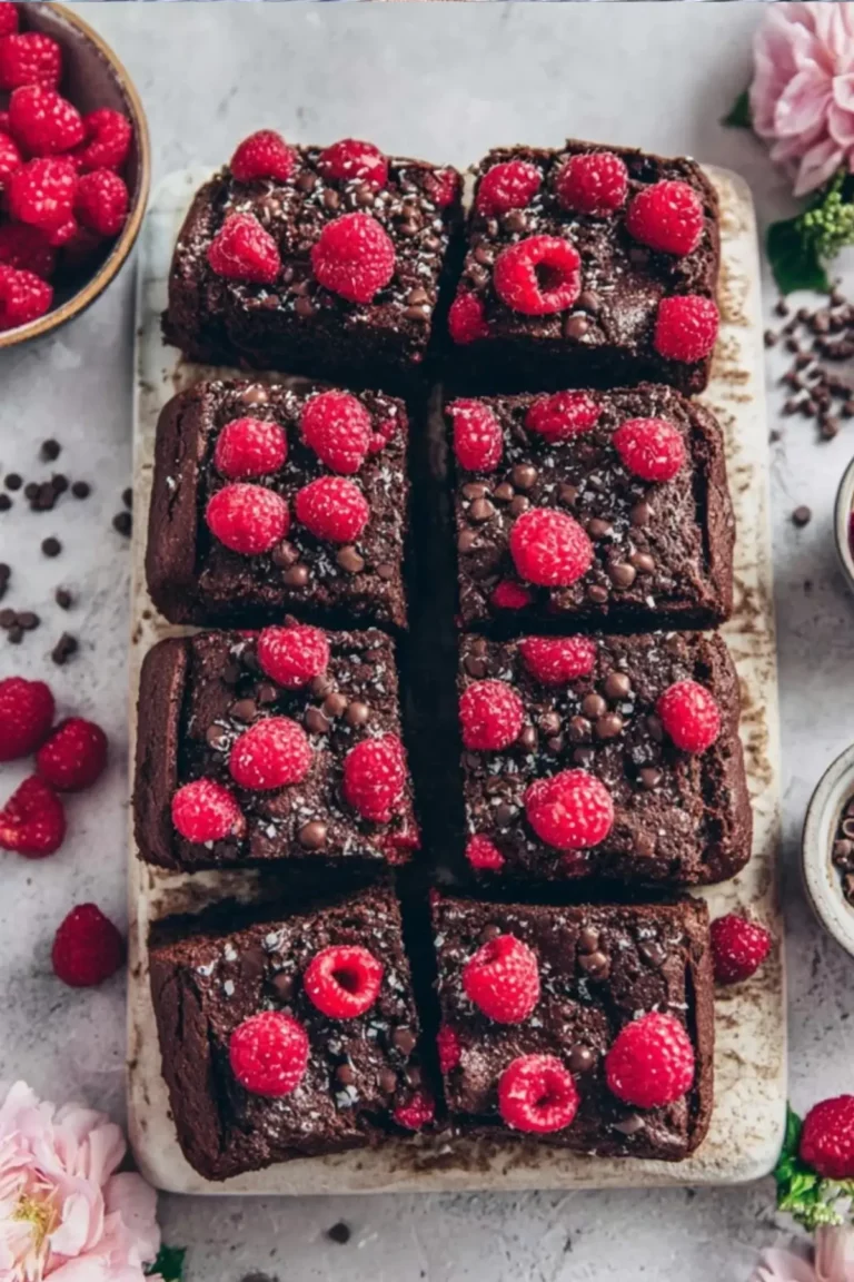 Himbeer Brownies