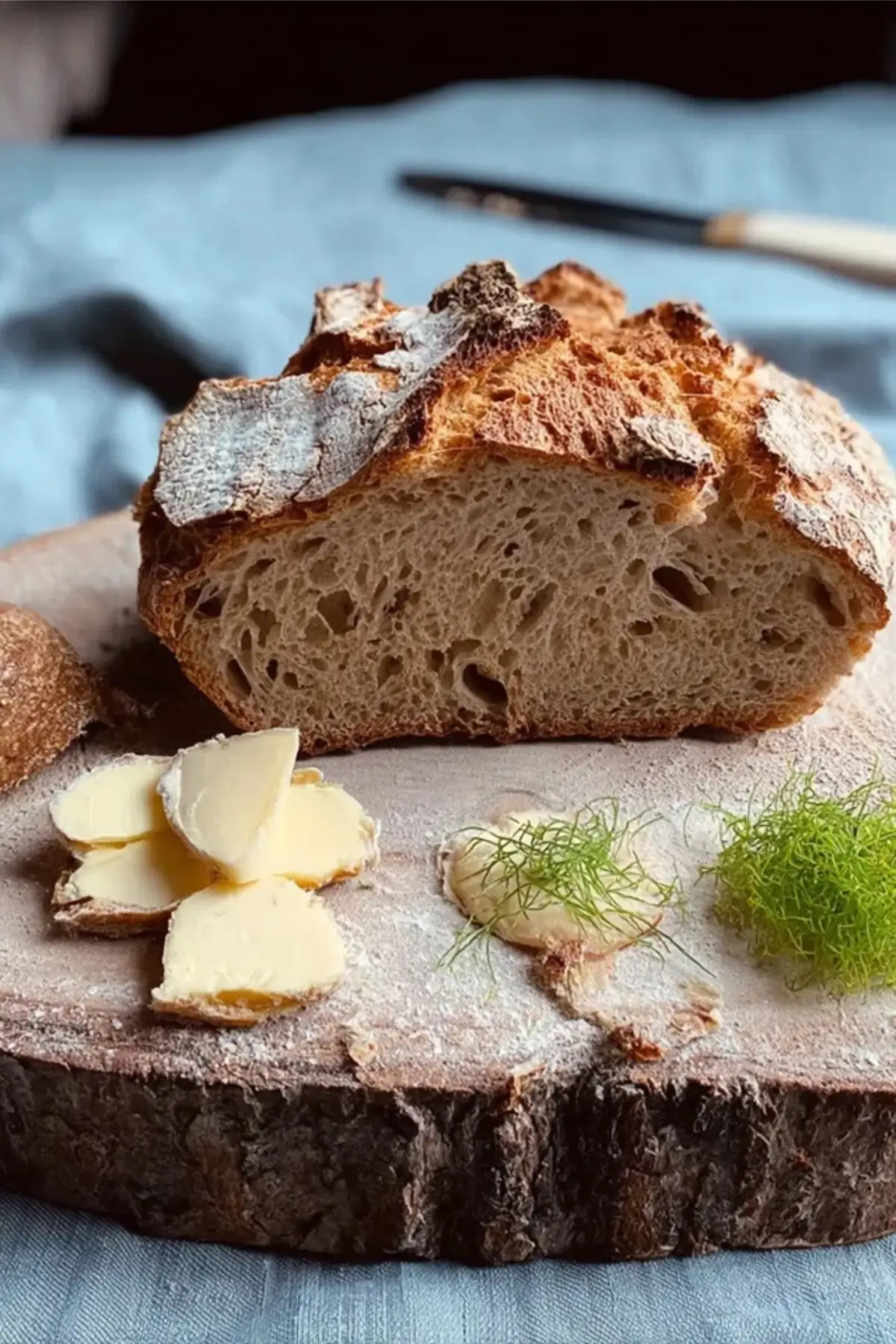 Knusprige Kruste und weiche Krume