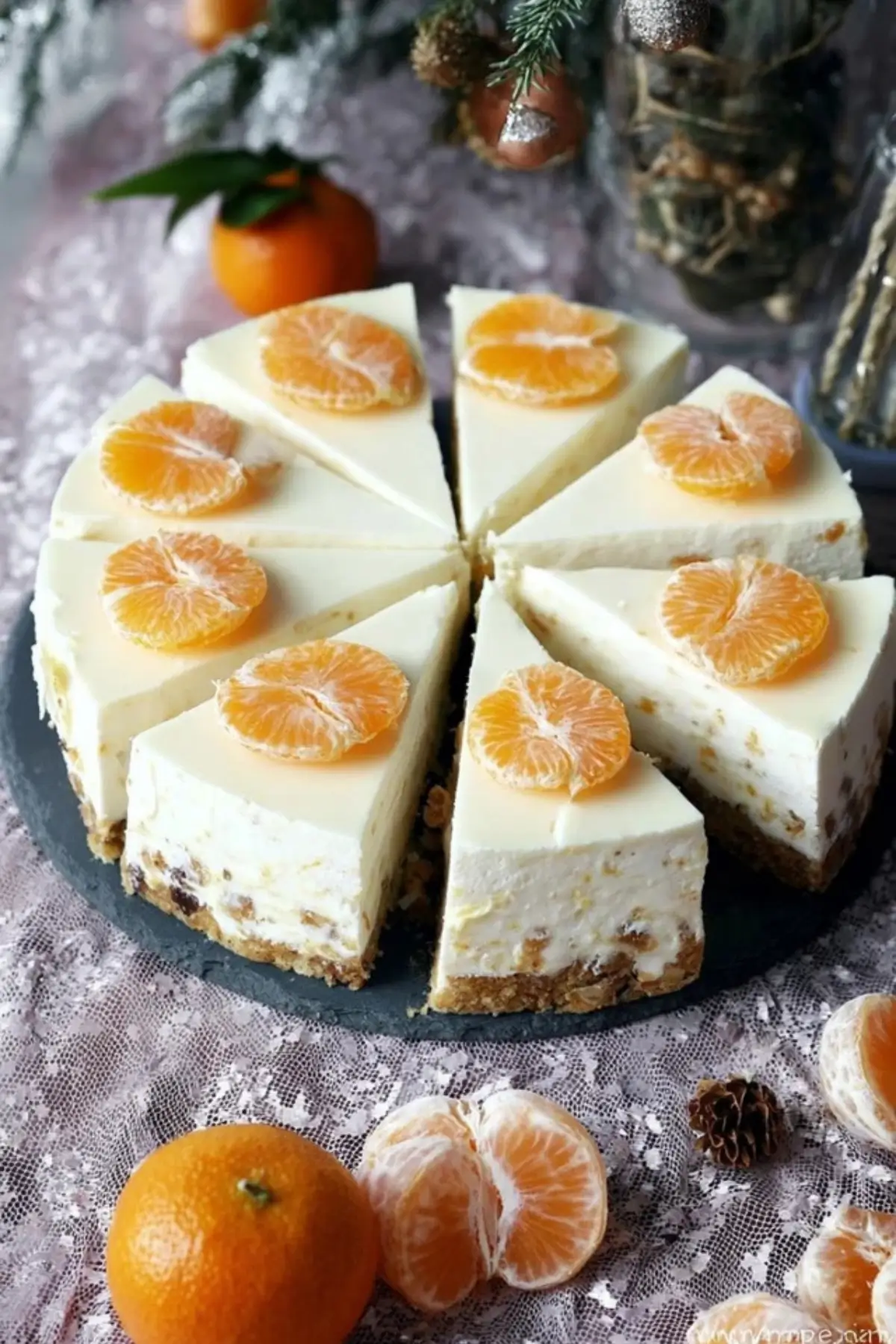 Mandarinen Torte ohne Backen