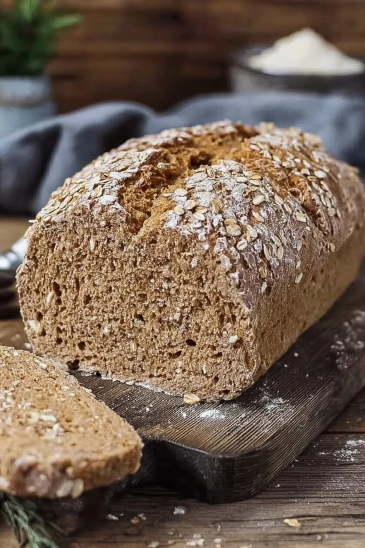 Vollkornbrot backen