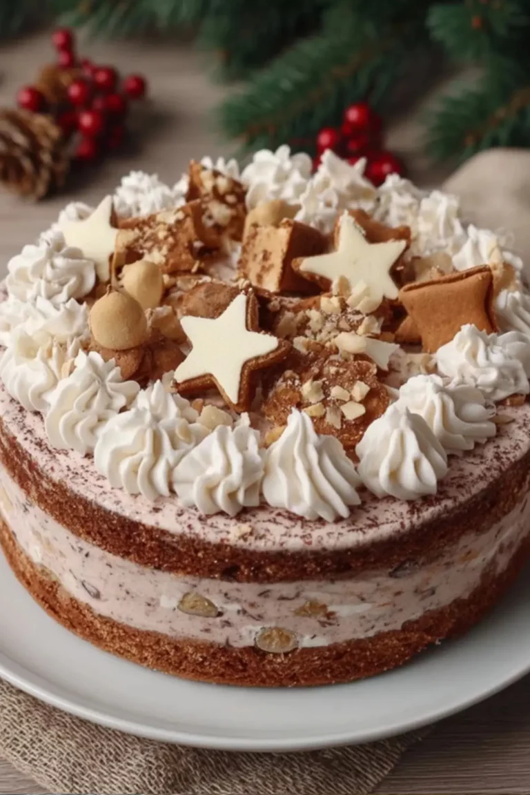 Weihnachtstorte ohne Industriezucker