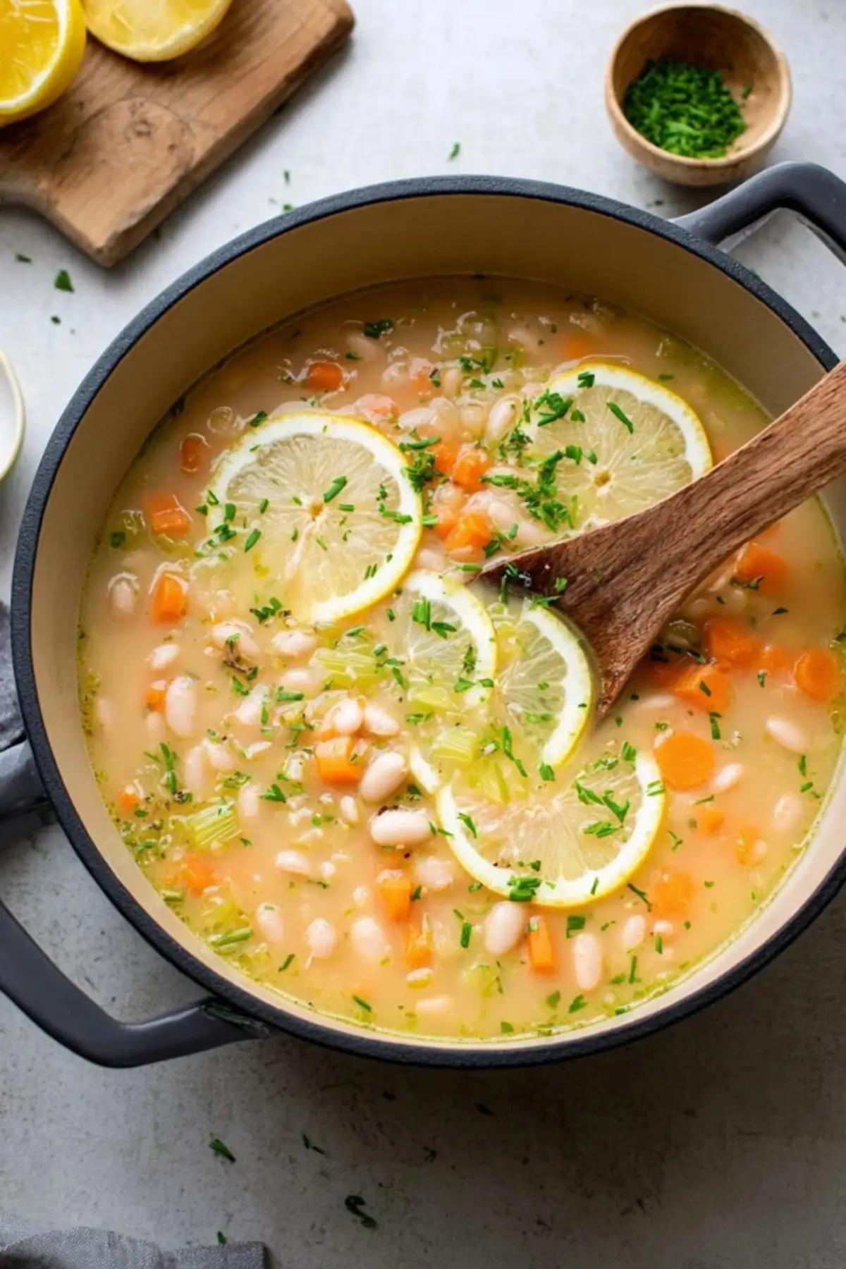 Weiße Bohnen Suppe Rezept