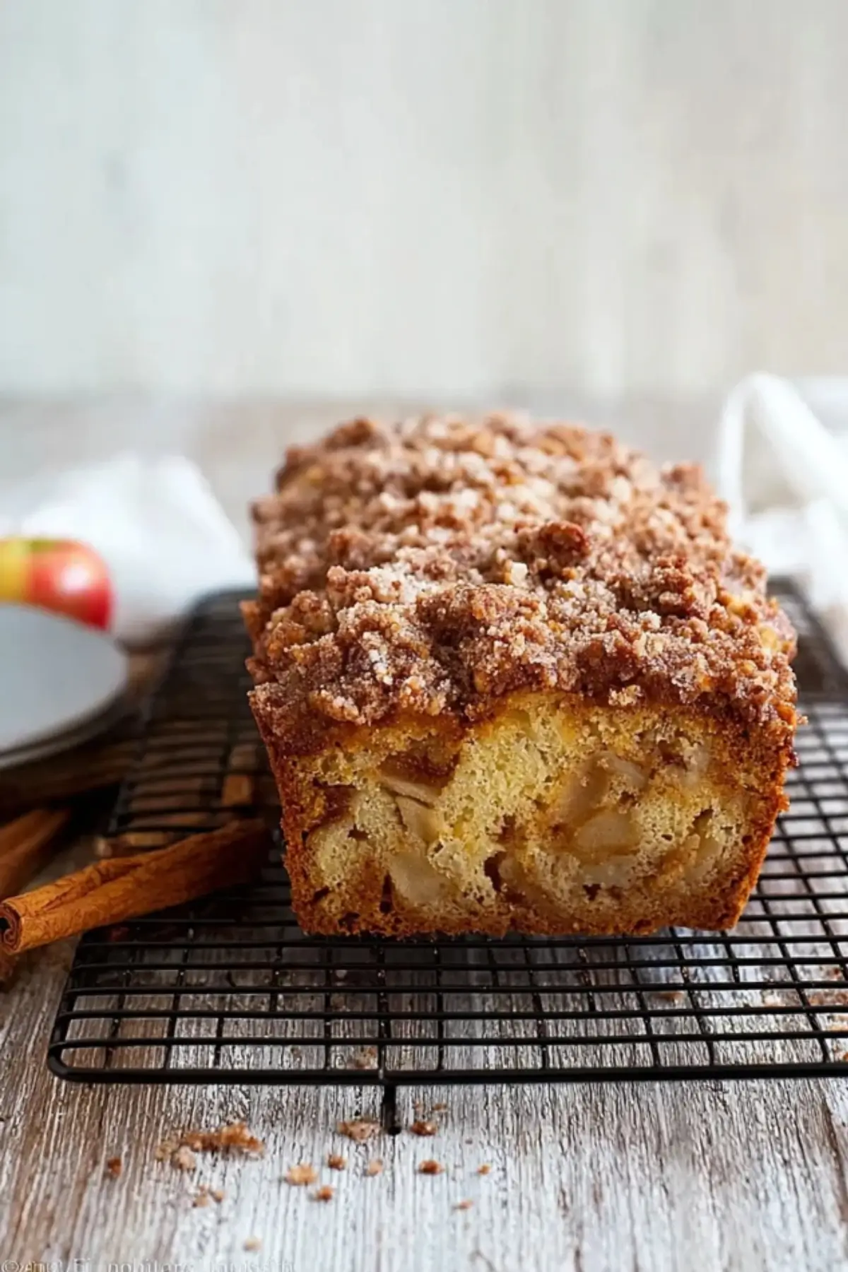 Apfel Zimt Kuchen mit Streuseln