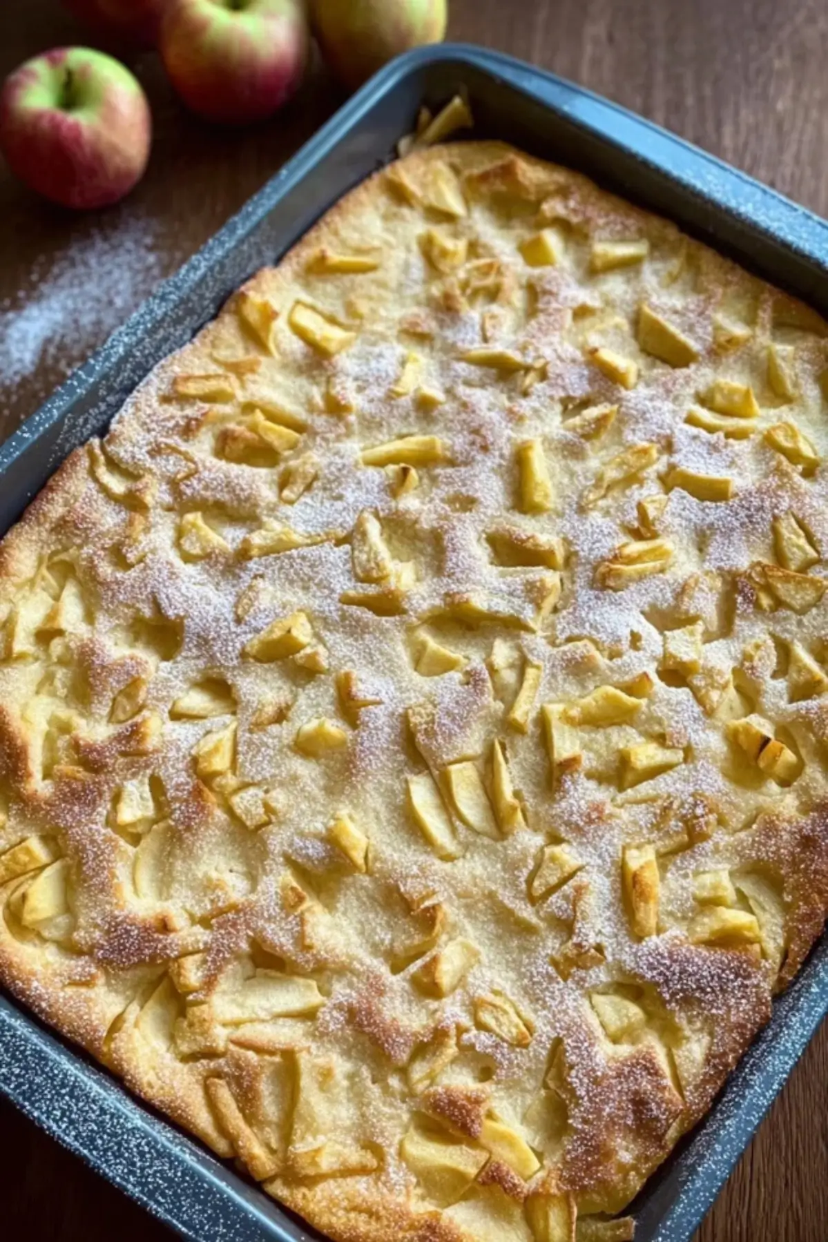 Apfelpfannkuchen aus dem Ofen