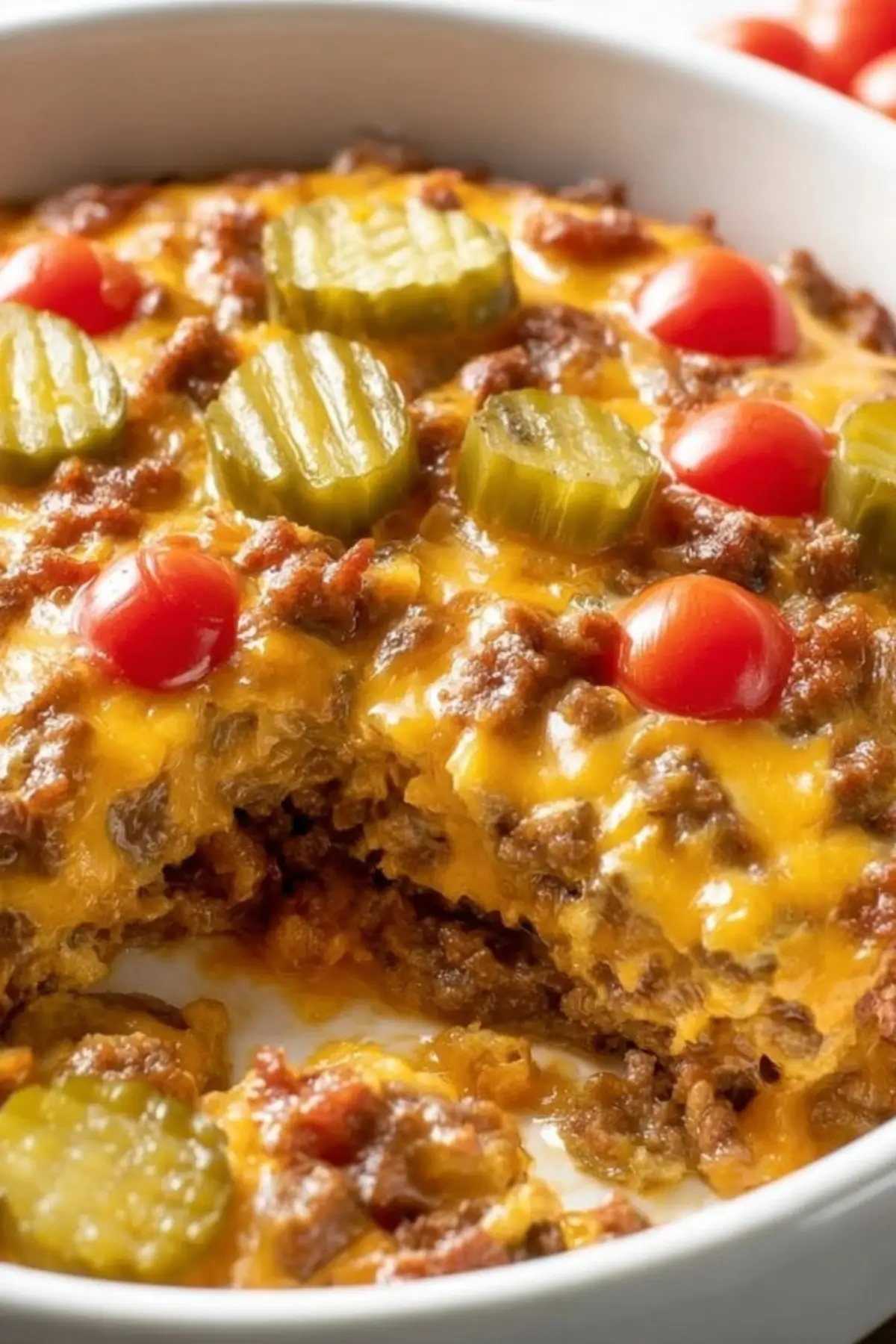 Keto Cheeseburger Auflauf